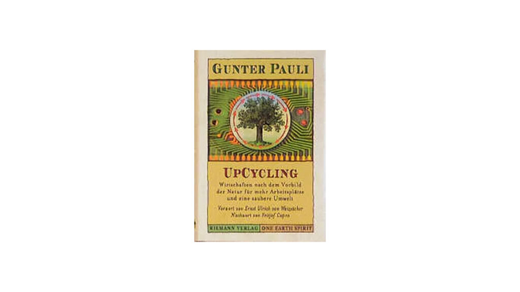 Copertina del libro di Gunter Pauli "Upcycling"