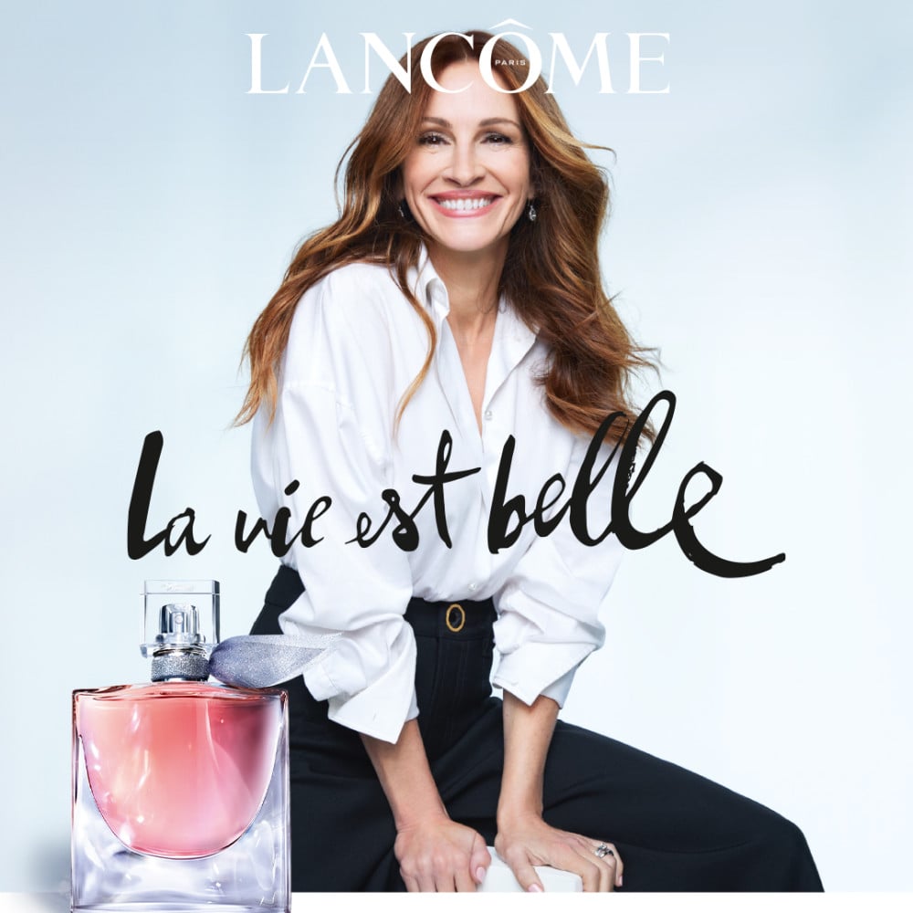 La vie est belle, a Lancôme perfume, one of the most popular perfumes in the perfume industry today.