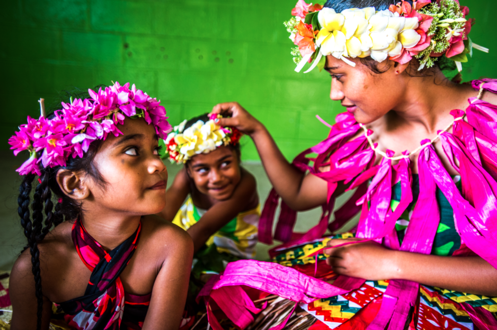 Población indígena de Tuvalu.