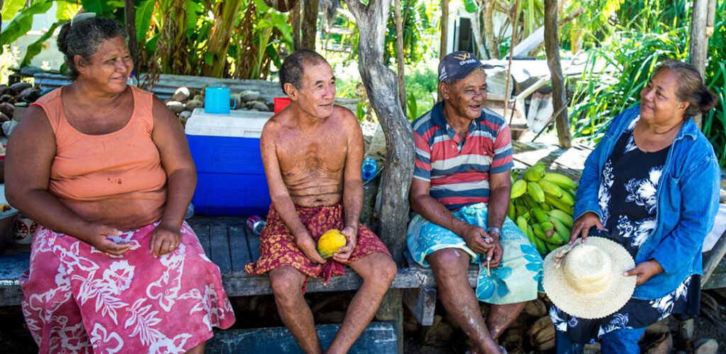 Tuvalu's local population consists mainly of ethnic Polynesians